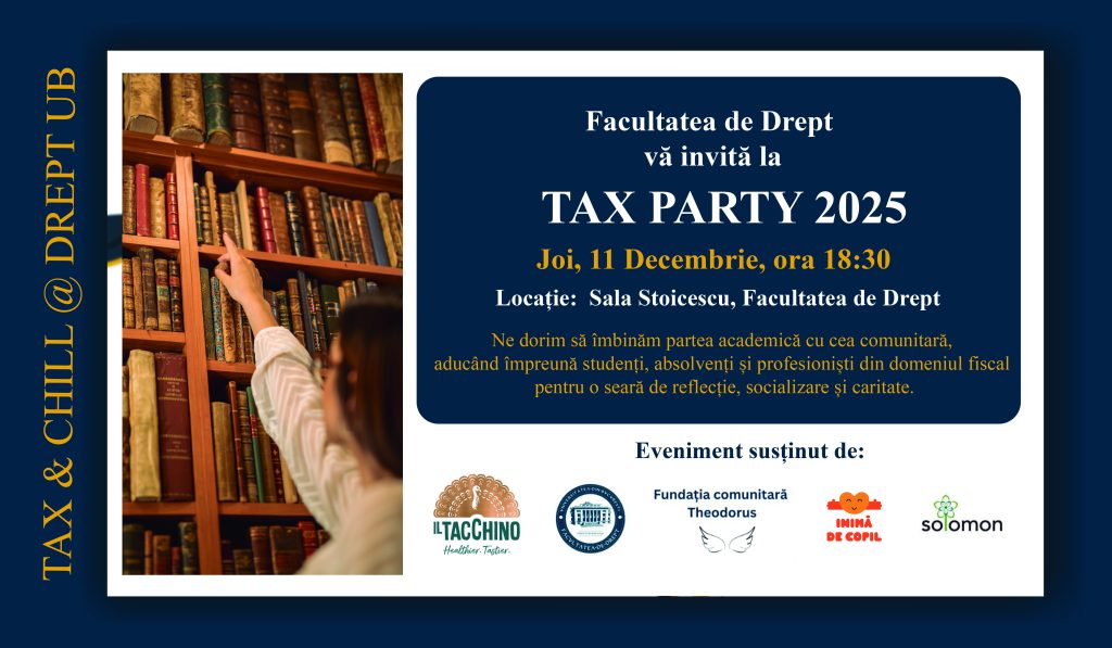 Invitație - TAX PARTY 2025