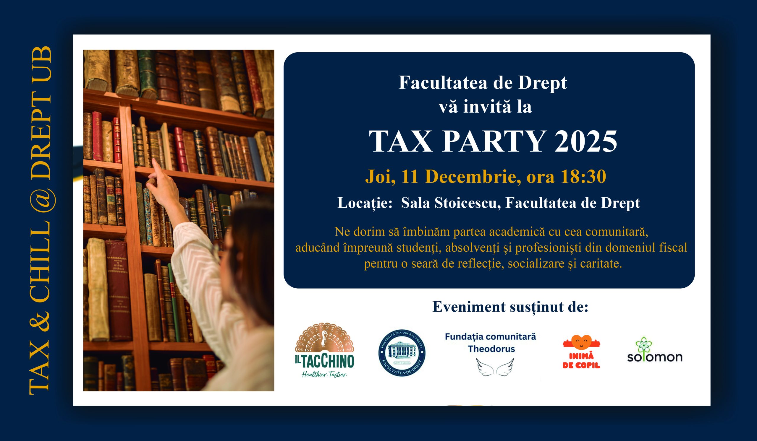 Invitație - TAX PARTY 2025